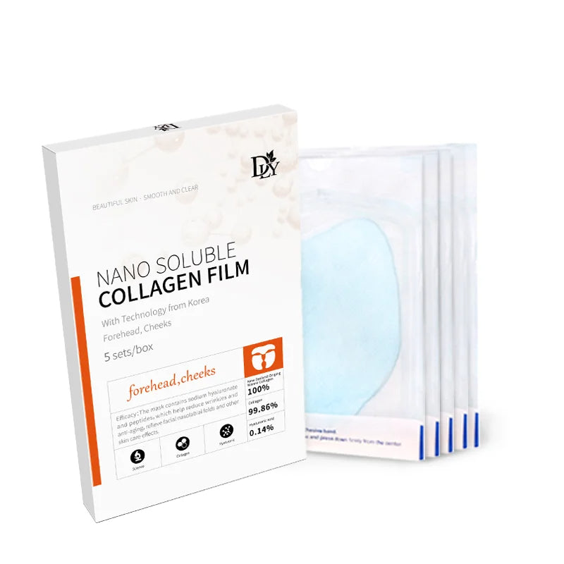 Patch Skin Solúvel de Colágeno Ultra Concentrado - Kit com 5 unidades